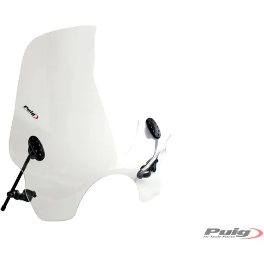 Touring screen 1 PUIG transparent for: Honda VT, CB, CBF, Kawasaki VN, ZR, BN