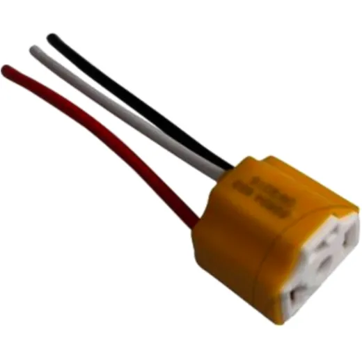 H4 Bulb Holder with Wiring Harness