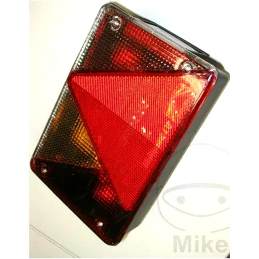 Rear Light for Trailer Left with License Plate Light and Fog Light Multipoint IV Aspöck