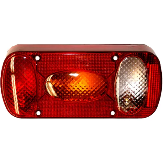 Heckleuchte rechts mit Kennzeichenleuchte + Rückfahrlicht Midipoint II Aspöck