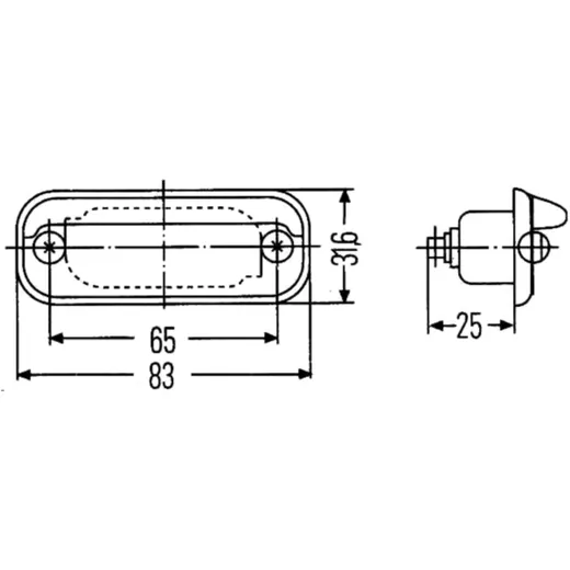 Number Plate Light for Motorcycles 1021468_0