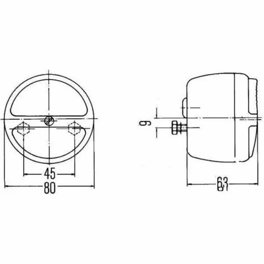 Tail light / rear light 2SB003018031_1