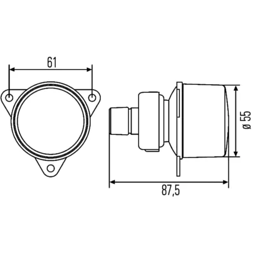 HELLA Rear Fog Light for Motorcycles_0