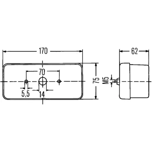 Hella Right Rear Light for Motorcycles_0