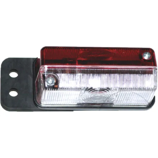 Outline Light Red/White with Rubber Pendant for Trailers_0