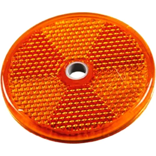 Round Yellow Reflector Adhesive Film 60 mm Pendant
