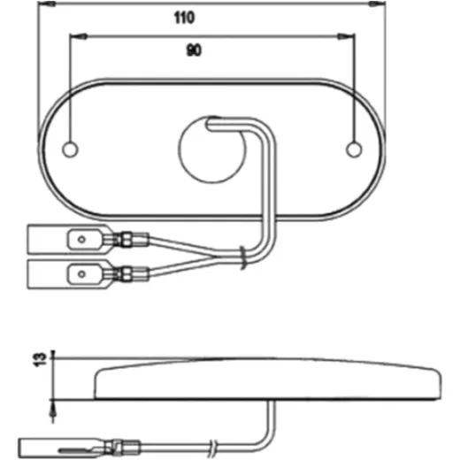 LED Side Marker Light for Trailers_0