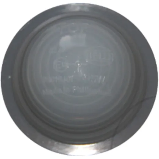 Heckleuchte Glas milchweiß