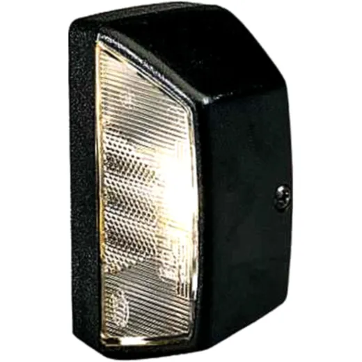 Kennzeichenleuchte Gehäuse schwarz für Motorräder
