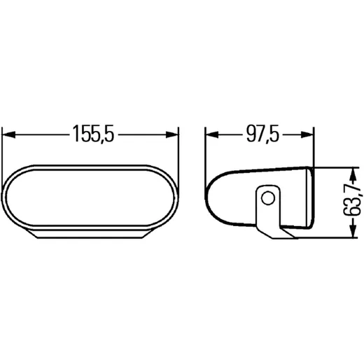 HELLA FF75 Headlight for Vans, SUVs, and Off-Road Vehicles_0