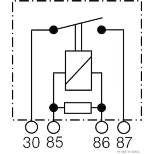 Multi-Function Relay 4-Pole 12 V for Motorcycles_1