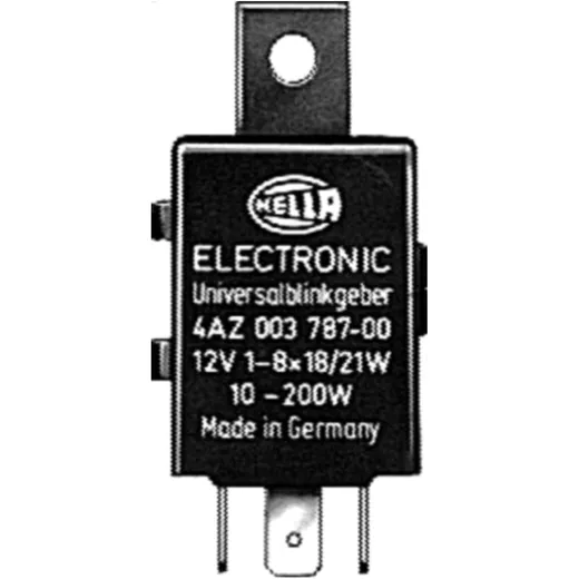 Hella 12V Electronic Flasher Unit, 4-Pole_1