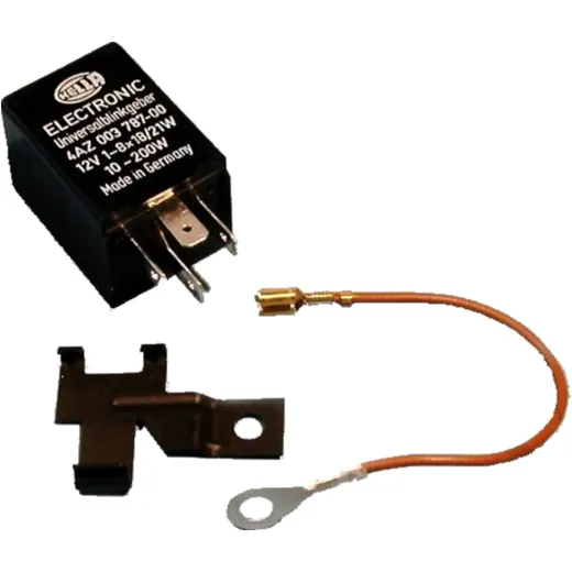 Hella 12V Electronic Flasher Unit, 4-Pole