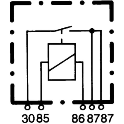 Closing relay 12V2X87 for: BMW R, Beta Ark_0