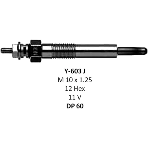 Glühkerze NGK D-Power 60 für Motorräder