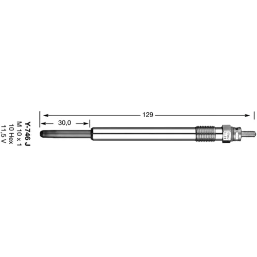 NGK Glow Plug D-Power 38, Alternative: 8173831