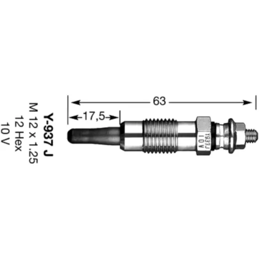Glühkerze NGK D-Power 5 für Motorräder