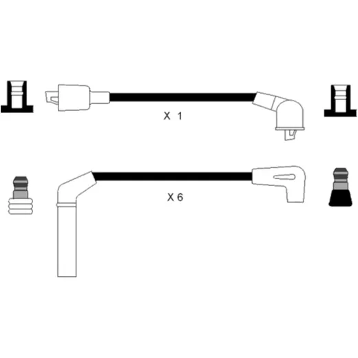 Zündkabel Satz RC-CR305