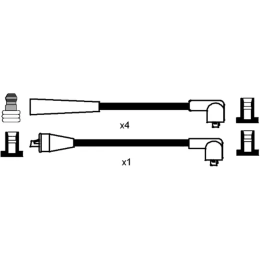 Zündkabel Satz RC-LC1201