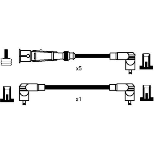 Zündkabel Satz RC-AD211