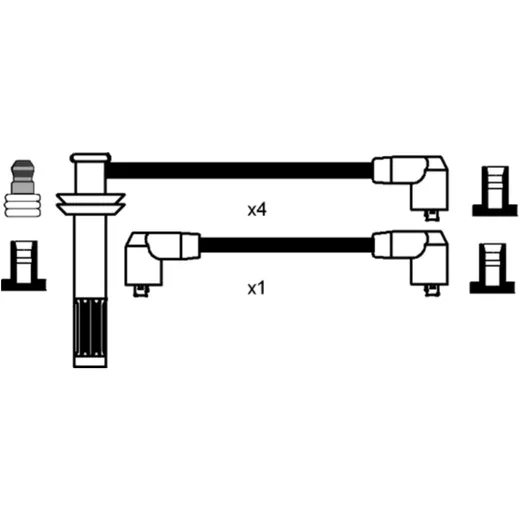 Zündkabel Satz RC-FT603