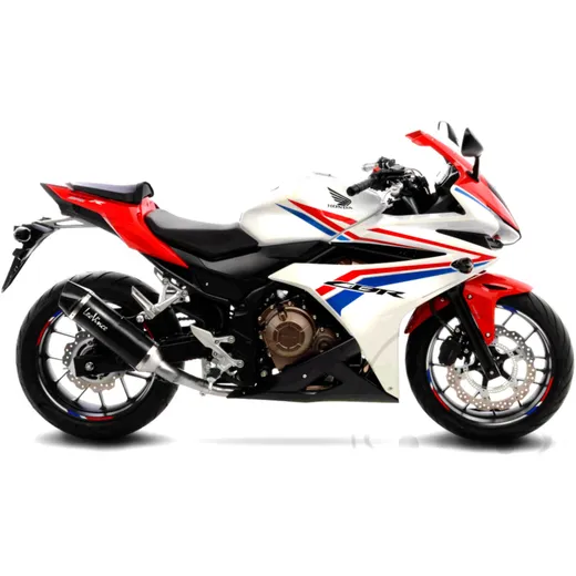 Silencer SBK nero slip on for: Honda CB, CBR_1