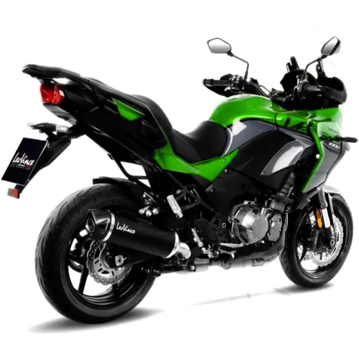 Silencer SBK nero slip on for: Kawasaki KLZ_1