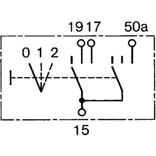 Bosch Glühstartschalter für Motorräder 1453737_1