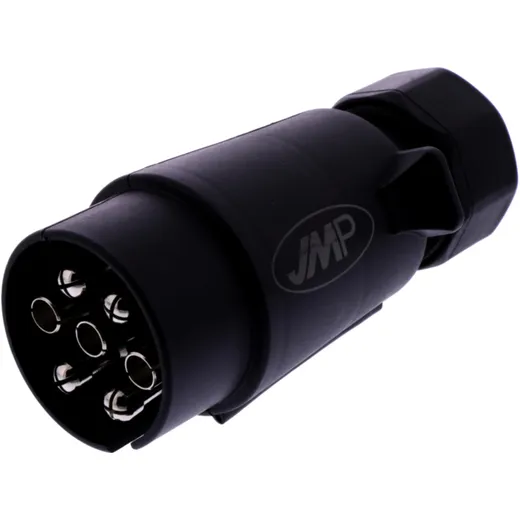 Stecker 7-polig 12V JMP Kunststoff mit Schnappverschluss