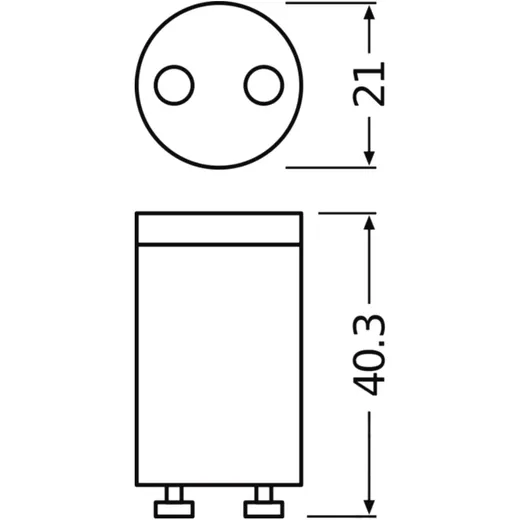 Starter für LED-Röhre T8 EM_0