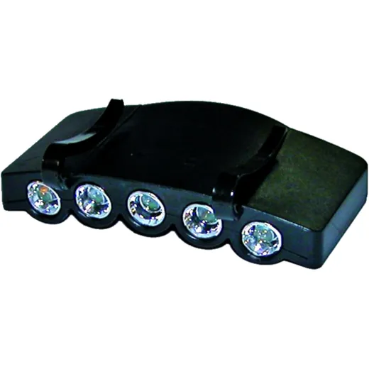 LED Head Torch with Clip for Baseball Cap