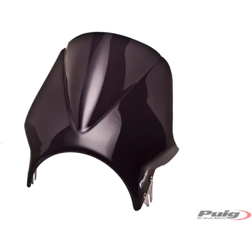 Screen PUIG windy dark for: Honda CB, CBF, NTV, Triumph Bonneville, Thunderbird, Thruxton