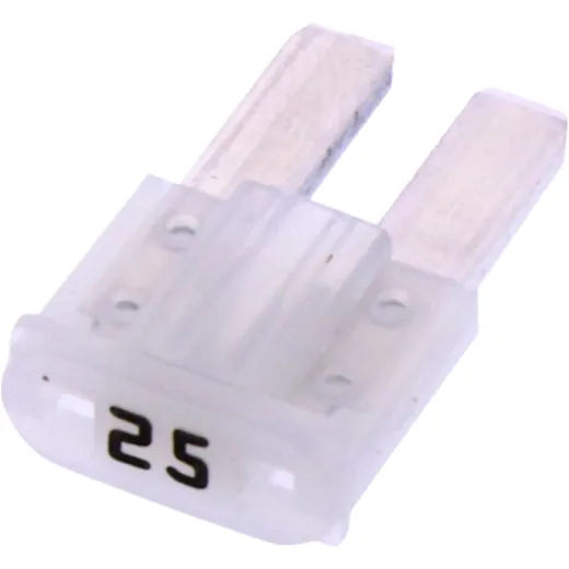 Sicherung Micro2 25A für Motorräder, Packung 5