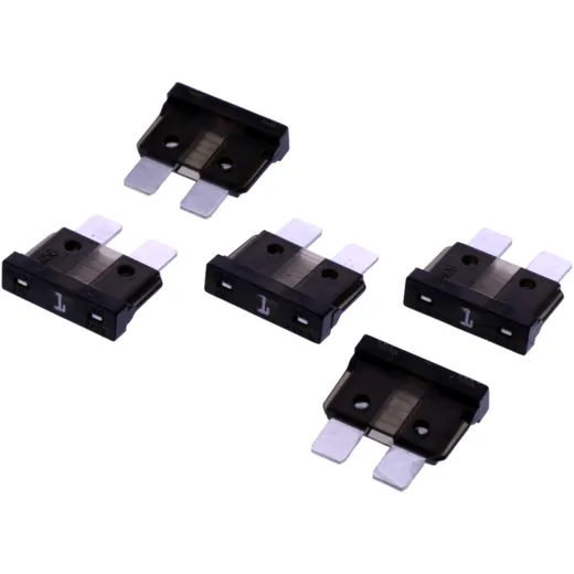 1A MIDI Fuse (ATO) Black Pack of 5_0