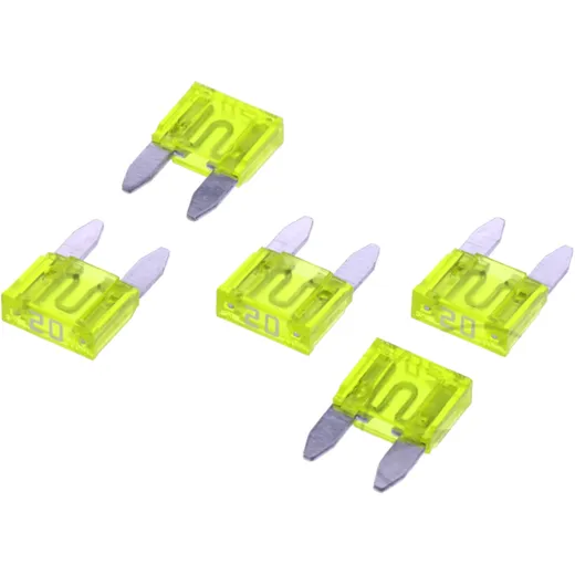 MINI-Flachstecksicherung 20A JMP gelb 5ST_0