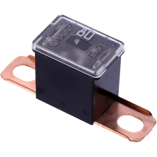 Sicherung CS 80A für Motorräder JMP schwarz Packung 5 Stück