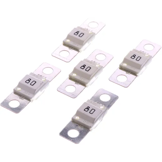 Midi Sicherung 80A für Motorräder 42x12 JMP weiß Packung 5 Stüc