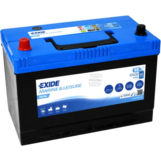 Starter- und Versorgungsbatterie 12V 95AH Exide