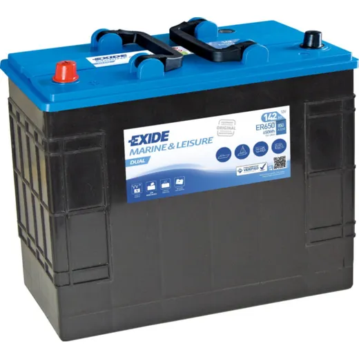 Starter- und Versorgungsbatterie 12V 142AH Exide