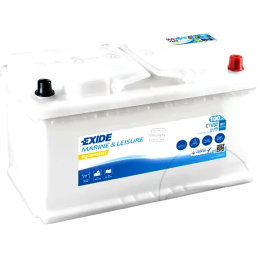 Versorgungsbatterie 12V 100AH Exide