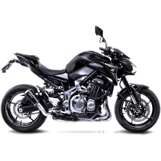 Silencer SBK stainless steel lv - 10 black slip on for: Kawasak