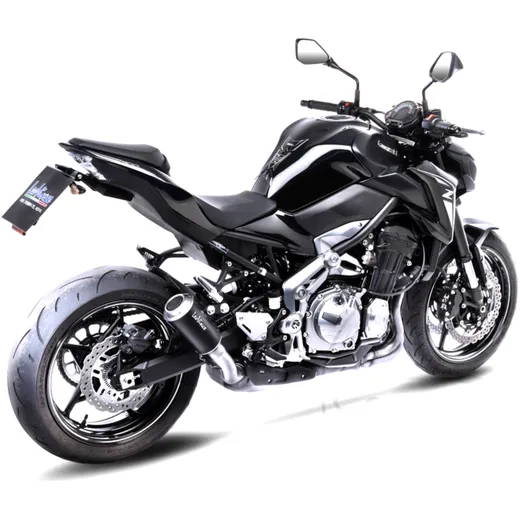 Silencer SBK stainless steel lv - 10 black slip on for: Kawasak
