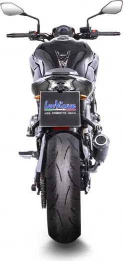 Silencer SBK stainless steel lv - 10 black slip on for: Kawasak