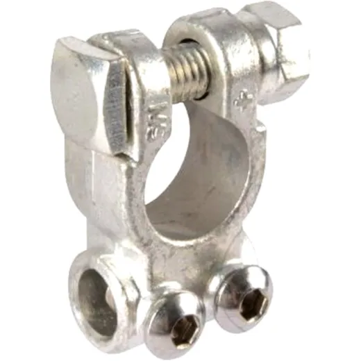 Battery Terminal Clamp Plus with Screw Connection