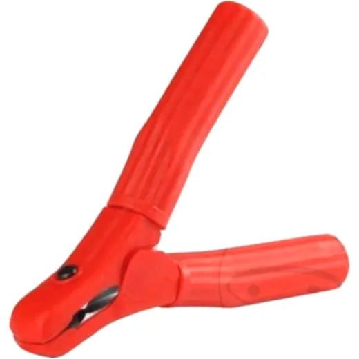 100A Charging Clips - Insulated Battery Clamps