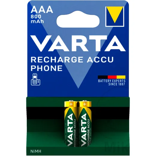 DEVICE BATTERY AAA VARTA - TWIN BLISTER PACK