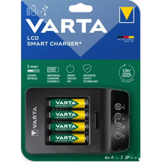 Akku Ladegerät LCD Smart+