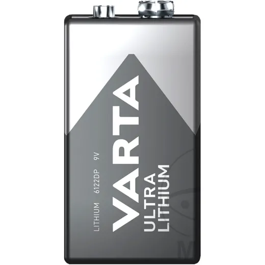 VARTA 9V Block Battery Ultra Lithium for Professional Use_0