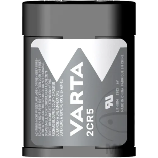 VARTA 2CR5 Professional Lithium-Ion Battery for Digital Cameras