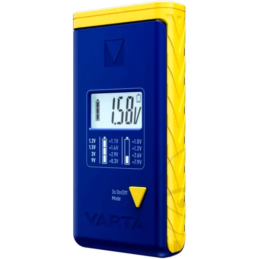 Batterietester LCD von Varta für Batteriegeräte